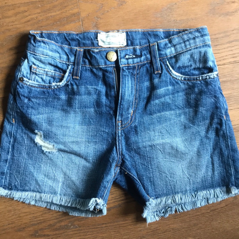 Current/ Elliot High waisted jean shorts